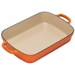 Le Creuset Signature Volcanic Cast Iron 37cm Rectangular Roaster