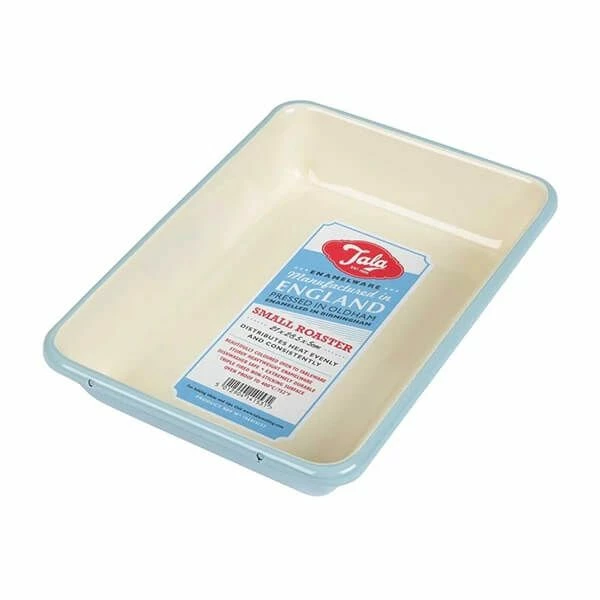 Tala Originals Enamelled Pale Blue & Ivory Small Roaster 21x28.5x5cm Tala Originals Enamelled Pale Blue & Ivory Small Roaster 21x28.5x5cm -Tiffany & Co. Shop 10B14153 Tala Originals Enamelled Small Roaster Pale Blue And Ivory