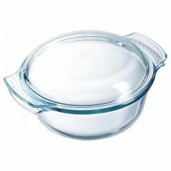 Pyrex Classic 3.5L Round Casserole Easy Grip