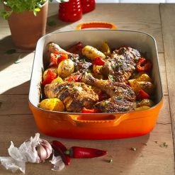 Le Creuset Signature Volcanic Cast Iron 33cm Rectangular Roaster -Tiffany & Co. Shop 201843309 LC Signature Rectangular Roaster Volcanic 33cm 1