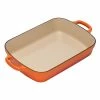 Le Creuset Signature Volcanic Cast Iron 33cm Rectangular Roaster -Tiffany & Co. Shop 201843309 LC Signature Rectangular Roaster Volcanic 33cm