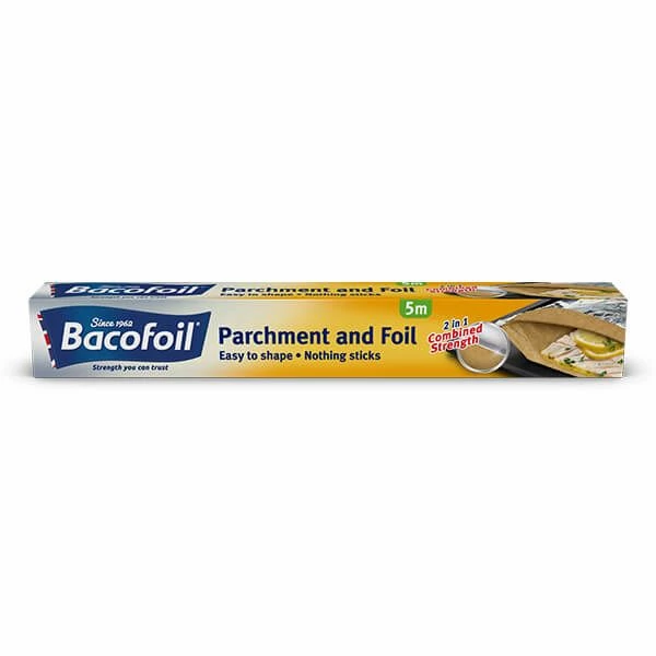 Bacofoil 2 in 1 Parchment & Foil 30cm x 5m Bacofoil 2 In 1 Parchment & Foil 30cm X 5m -Tiffany & Co. Shop 21B77 Bacofoil 2 in 1 Parchment And Foil