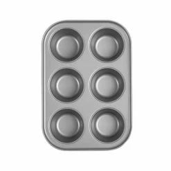 Baker & Salt 6 Cup Jumbo Muffin Tin