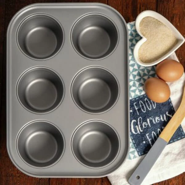 Baker & Salt 6 Cup Jumbo Muffin Tin Baker & Salt 6 Cup Jumbo Muffin Tin -Tiffany & Co. Shop 55900 Baker And Salt 6 Cup Jumbo Muffin Tin 3