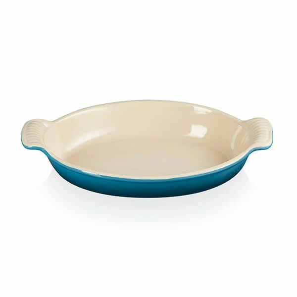 Le Creuset Deep Teal Stoneware 28cm Heritage Oval Dish Le Creuset Deep Teal Stoneware 28cm Heritage Oval Dish -Tiffany & Co. Shop 61105286420006 Le Creuset Heritage 28cm Deep Teal Oval Dish 1