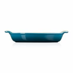 Le Creuset Deep Teal Stoneware 28cm Heritage Oval Dish 3 Le Creuset Deep Teal Stoneware 28cm Heritage Oval Dish -Tiffany & Co. Shop 61105286420006 Le Creuset Heritage 28cm Deep Teal Oval Dish 2