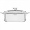 Tramontina Grano 3-ply Stainless Steel Square Roasting Pot With Lid 1 Tramontina Grano 3-ply Stainless Steel Square Roasting Pot With Lid -Tiffany & Co. Shop 62144260 Tramontina Grano 3 ply Stainless Steel Square Roasting Pot with Lid