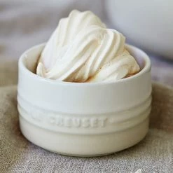 Le Creuset Meringue Stoneware Stackable Ramekin 4 Le Creuset Meringue Stoneware Stackable Ramekin -Tiffany & Co. Shop 70403207160099 Le Creuset Stoneware Stackable Ramekin Meringue 1