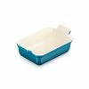 Le Creuset Deep Teal Stoneware Small 19cm Heritage Rectangular Dish 1 Le Creuset Deep Teal Stoneware Small 19cm Heritage Rectangular Dish -Tiffany & Co. Shop 71102196420001 Le Creuset Stoneware Heritage Rectangular Dish 19cm Deep Teal