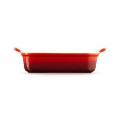 Le Creuset Cerise Stoneware Medium 26cm Heritage Rectangular Dish -Tiffany & Co. Shop 71102260600001 Le Creuset Stoneware Heritage Rectangular Dish 26cm Cerise 2