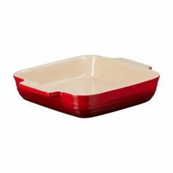 Le Creuset Cerise Stoneware 23cm Classic Square Dish