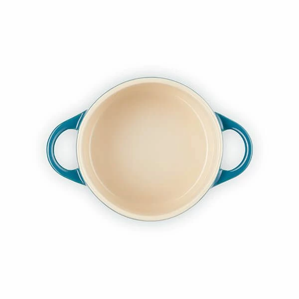 Le Creuset Deep Teal Stoneware Petite Round Casserole Le Creuset Deep Teal Stoneware Petite Round Casserole -Tiffany & Co. Shop 71901106420100 Le Creuset Stoneware Deep Teal Petite Casserole 2
