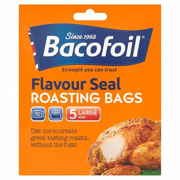 Bacofoil Set of 5 Large Flavour Seal Roasting Bags Bacofoil Set Of 5 Large Flavour Seal Roasting Bags -Tiffany & Co. Shop 86B02 Bacofoil Set of 5 Large Flavour Seal Roasting Bags