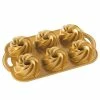 Nordic Ware Heritage Bundtlette Cakes Pan Gold -Tiffany & Co. Shop 880770 Nordic Ware Heritage Bundtlette Cakes Gold