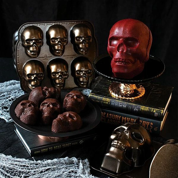 Nordic Ware Haunted Skull Cake Pan Nordic Ware Haunted Skull Cake Pan -Tiffany & Co. Shop 88448 Nordic Ware Haunted Skull Cake Pan 2