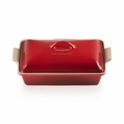 Tiffany & Co. Shop -Tiffany & Co. Shop 91001533060000 Le Creuset Cerise Heritage 33cm Rectangular Dish With Lid 1