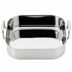 Le Creuset 3-Ply Stainless Steel 26cm Square Roaster -Tiffany & Co. Shop 96106026000000 Le Creuset 3 Ply Square Roaster 26cm 2