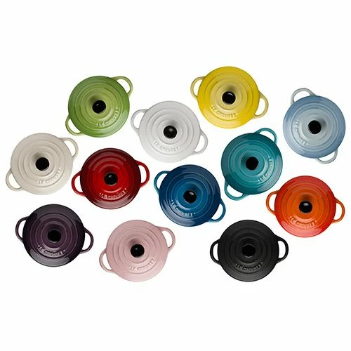 Le Creuset Volcanic Stoneware Petite Round Casserole Le Creuset Volcanic Stoneware Petite Round Casserole -Tiffany & Co. Shop 99100500009 LC Petite Casserole Volcanic 1 New