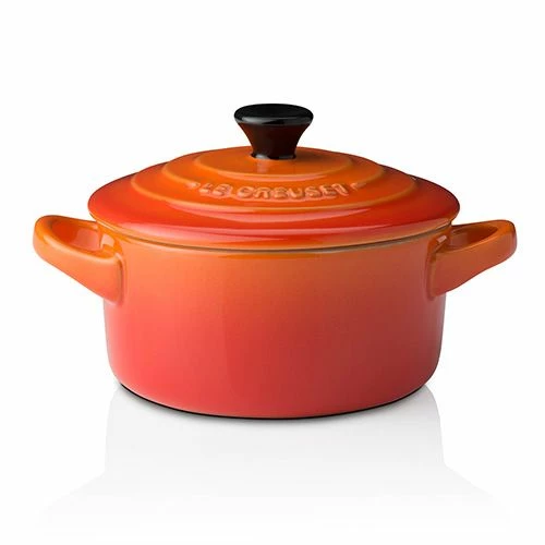 Le Creuset Volcanic Stoneware Petite Round Casserole Le Creuset Volcanic Stoneware Petite Round Casserole -Tiffany & Co. Shop 99100500009 LC Petite Casserole Volcanic New