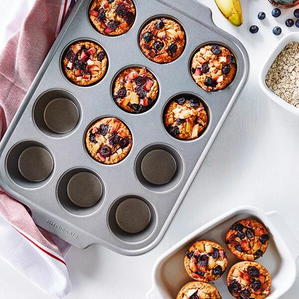 KitchenAid Bakeware 12 Cup Muffin Pan KitchenAid Bakeware 12 Cup Muffin Pan -Tiffany & Co. Shop CC003296 001 KitchenAid Bakeware 12 Cup Muffin Pan 2