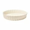 Emile Henry Clay Deep Tart Dish 29cm -Tiffany & Co. Shop EH026028 Emile Henry Deep Tart Dish 29cm Cream