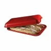 Emile Henry Burgundy Baguette Baker 39.5cm X 23cm