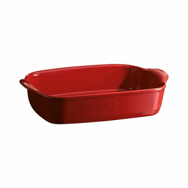 Emile Henry Burgundy Ultime Rectangular Baking Dish 30cm x 19cm Emile Henry Burgundy Ultime Rectangular Baking Dish 30cm X 19cm -Tiffany & Co. Shop EH349650 Emile Henry Ultime Rectangular Baking Dish 30cmx19cm Red
