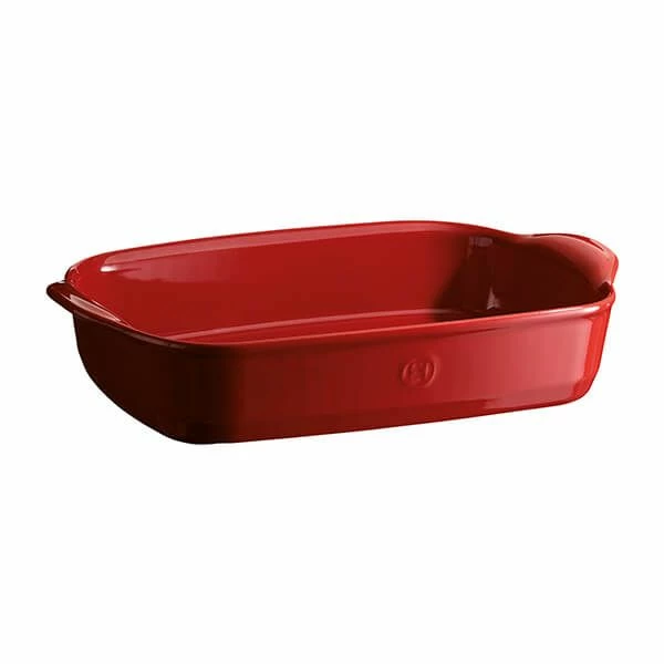 Emile Henry Burgundy Ultime Rectangular Baking Dish 36.5cm x 23.5cm Emile Henry Burgundy Ultime Rectangular Baking Dish 36.5cm X 23.5cm -Tiffany & Co. Shop EH349652 Emile Henry Ultime Rectangular Baking Dish 36 5cmx23 5cm Red