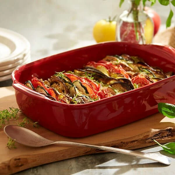 Emile Henry Burgundy Ultime Rectangular Baking Dish 42.5cm x 28cm Emile Henry Burgundy Ultime Rectangular Baking Dish 42.5cm X 28cm -Tiffany & Co. Shop EH349654 Emile Henry Ultime Rectangular Baking Dish 42 5cmx28cm Red 3