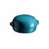 Emile Henry Mediterranean Blue Cheese Baker 2 Emile Henry Mediterranean Blue Cheese Baker -Tiffany & Co. Shop EH608417 Emile Henry Mediterranean Blue Cheese Baker