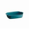 Emile Henry Mediterranean Blue Ultime Rectangular Baking Dish 30cm X 19cm 2 Emile Henry Mediterranean Blue Ultime Rectangular Baking Dish 30cm X 19cm -Tiffany & Co. Shop EH609650 Emile Henry Mediterranean Blue Ultime Rectangular Baking Dish