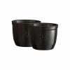 Emile Henry Charcoal No.8 Ramekin Set Of 2 1 Emile Henry Charcoal No.8 Ramekin Set Of 2 -Tiffany & Co. Shop EH794008 Emile Henry 2pc No8 Ramekin Set Black