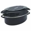 Judge Induction Granite High Oval Roaster 38cm -Tiffany & Co. Shop JS03 Judge Induction Granite 38cm High Oval Roaster