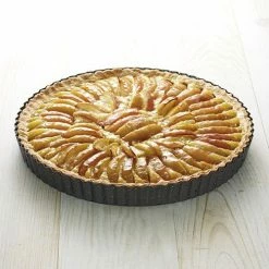 MasterClass KitchenCraft Master Class Crusty Bake Fluted Round 28cm Quiche Tin -Tiffany & Co. Shop KCMCCB100 Masterclass Crusty Bake Non Stick Fluted Round Tin 28cm 3