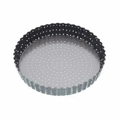 MasterClass KitchenCraft Master Class Crusty Bake Fluted Round 25cm Quiche Tin