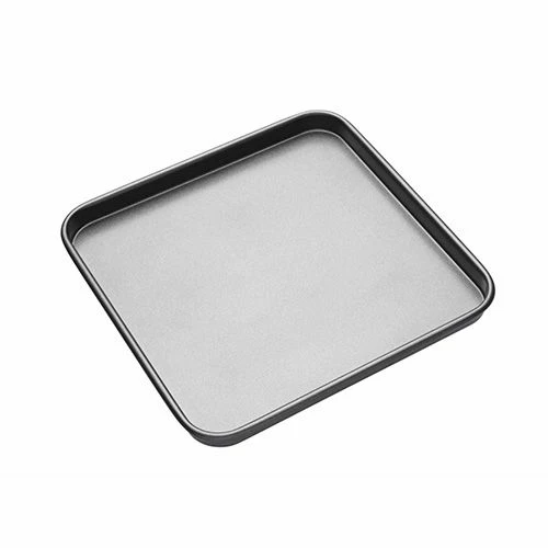 MasterClass Master Class Non-Stick Square Baking Tray 26 x 1cm MasterClass Master Class Non-Stick Square Baking Tray 26 X 1cm -Tiffany & Co. Shop KCMCHB70 Master Class Square Baking Tray