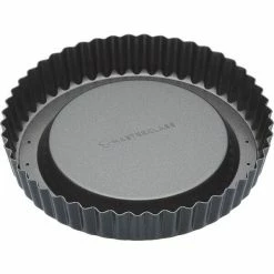 MasterClass Master Class Non-Stick Raised Loose Base Fluted Flan Tin 20cm