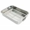 KitchenCraft Stainless Steel 37cm Roasting Pan -Tiffany & Co. Shop KCRNR35 KitchenCraft Stainless Steel 38cm Roasting Pan 1