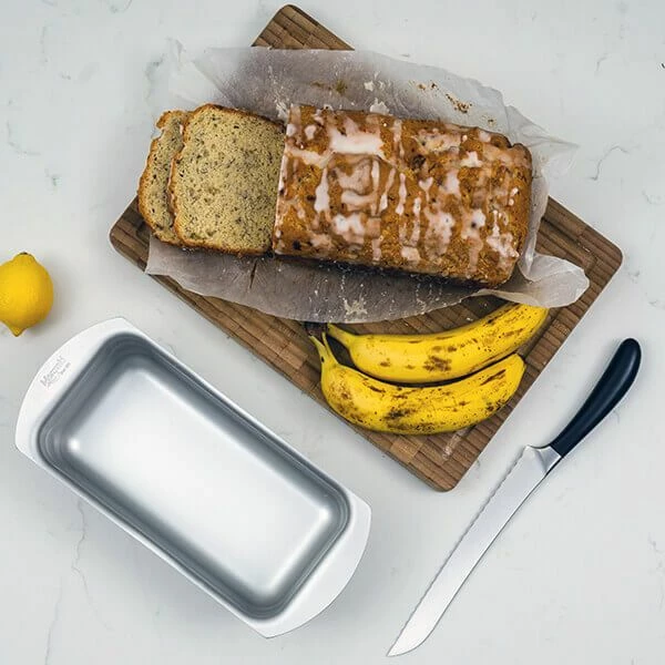 Mermaid by Samuel Groves Silver Anodised 2lb Loaf Tin Mermaid By Samuel Groves Silver Anodised 2lb Loaf Tin -Tiffany & Co. Shop M8717 Mermaid by Samuel Groves Silver Anodised 2LB Loaf Tin 2