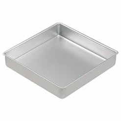 Mermaid Silver Anodised 8" Square Sandwich Tin