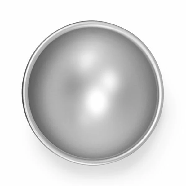 Mermaid by Samuel Groves Silver Anodised 8" Hemisphere Cake Tin Mermaid By Samuel Groves Silver Anodised 8" Hemisphere Cake Tin -Tiffany & Co. Shop M8768 Mermaid by Samuel Groves Silver Anodised 8 Inch Hemishere Cake Tin 1