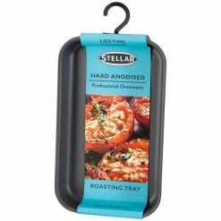 Stellar Hard Anodised 26 X 15cm Roasting Tray -Tiffany & Co. Shop SHA60 Stellar Hard Anodised 26X15cm Roasting Tray 2