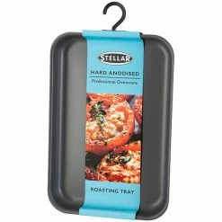 Stellar Hard Anodised 30 X 20cm Roasting Tray -Tiffany & Co. Shop SHA62 Stellar Hard Anodised 32X22cm Roasting Tray 2