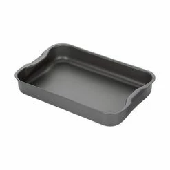 Stellar Hard Anodised 32 X 22cm Roasting Tray With Handle