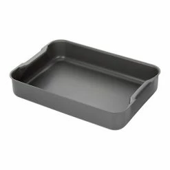 Stellar Hard Anodised 36 X 27cm Roasting Tray With Handle