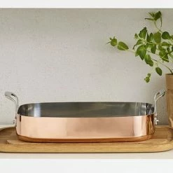 Scanpan Maitre D' Copper Roasting Pan -Tiffany & Co. Shop SP77403500 Scanpan Maitre D Copper Roasting Pan 2