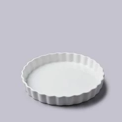 W.M.Bartleet & Sons Round Fluted Flan Dish 22cm