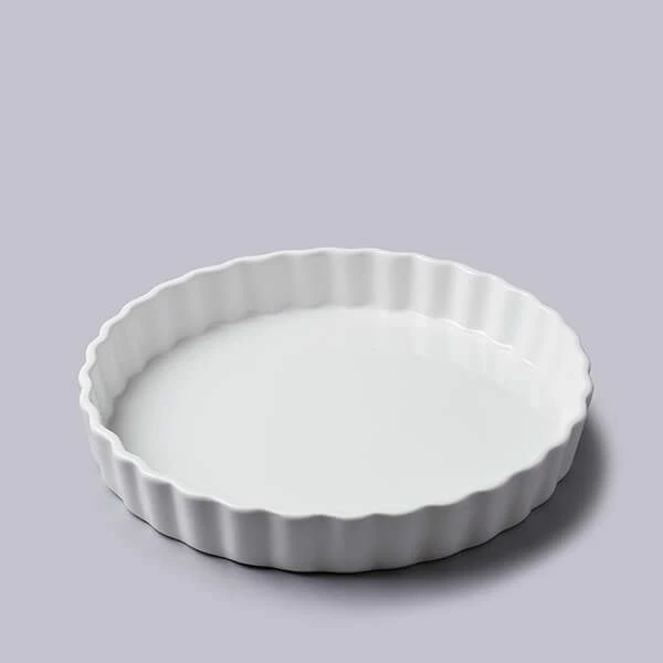 W.M.Bartleet & Sons Round Fluted Flan Dish 24cm W.M.Bartleet & Sons Round Fluted Flan Dish 24cm -Tiffany & Co. Shop T164 W M Bartleet Flan Dish 24cm