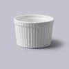W.M.Bartleet & Sons 9cm Deep Ramekin White -Tiffany & Co. Shop T408 W M Bartleet Ramekin Medium