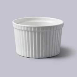 W.M.Bartleet & Sons 10cm Deep Ramekin White